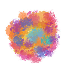 abstract watercolor background with watercolor splashes