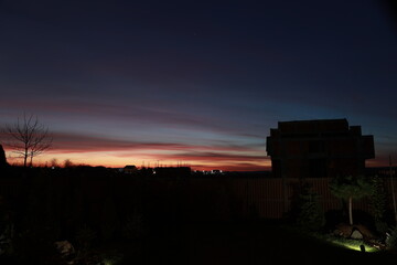 Beautiful clouds in the sky at sunset.Beautiful clouds in the sky at sunset.