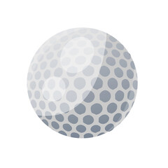 golf ball isolated	

