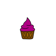 Cupcake or Muffin vector