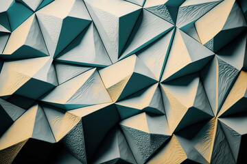 abstract geometric background.Generative Ai