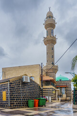Mosque in Kfar Kama, a Circassian town