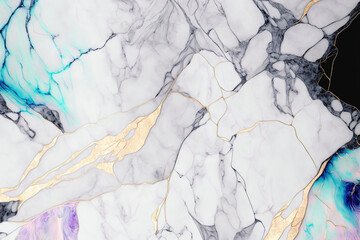 Fototapeta premium marble texture background.Generative Ai