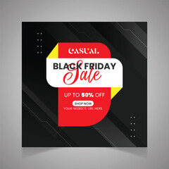 Black Friday Social media Post Template