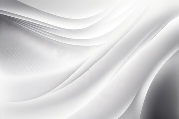  an abstract white background with wavy lines and a black background with a white stripe on the bottom of the image and a black and white stripe on the top of the bottom.  generative ai