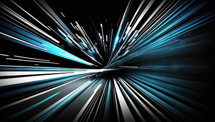  a black and blue abstract background with a black background and a blue and white background with a black background and a blue and white background.  generative ai