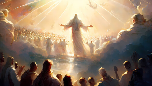 Divine Presence: Exploring God, Jesus, the Holy Spirit, and Angels, AI Generative