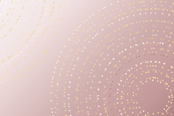 The background is pink and beige with hexagon circles in different colors