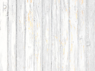 Obraz premium White vertical wood planks texture boards background.