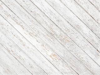 White wood planks texture boards background.