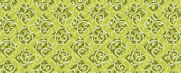 Digital And Textile Design Pattern