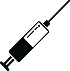 Syringe antibiotic resistance icon simple vector. Bacteria disease. Virus immune