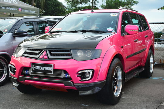 Mitsubishi montero at bumper to bumper car show in Pasay, Philippines