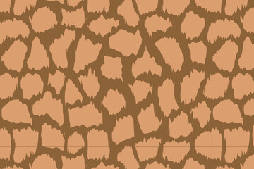 Giraffe skin seamless pattern