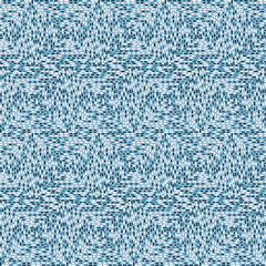 Hand drawn dash lines mosaic seamless pattern. Geometric broken line endless wallpaper. Dashes motif. Doodle style.