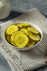 Homemade Preserved Dill PIckle Slices