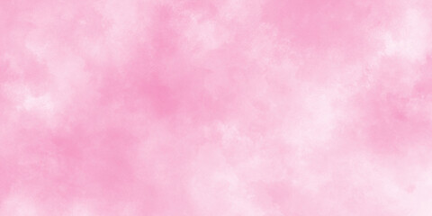 Beautiful and smooth soft blurred pink texture in center with blank, Smooth and bright abstract brush stroke acrylic watercolor background, painted colorful bright and shiny pink texture with stains.	
