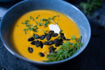 Karottensuppe Carrots Soup Frühling Ostern easter