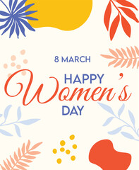 Happy March 8 International Women's Day	