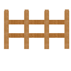 wooden fence 