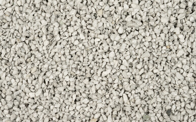 Close-up of pieces of crushed light stone