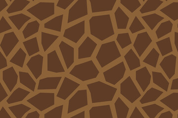 Giraffe skin seamless pattern
