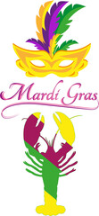 Mardi Gras, Abstract Background