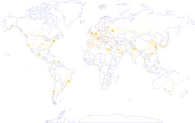 World map divided into countries. Continents and oceans, africa, antarctic, asia, europe, america, australia. PNG detailed map silhouette illustration