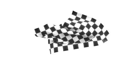 grid abstract background chess checkered flag finish line victory 3d rendering