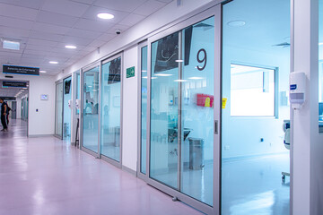 corridor in hospital