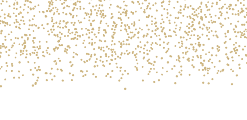 Glittering golden confetti png. Glittering golden confetti falls from above on transparent background. Celebrate festivals.