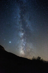 Ciel étoile dans la nuit
