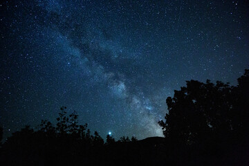 Fototapeta premium Ciel étoile dans la nuit