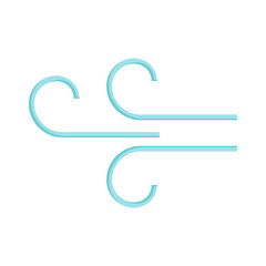 Wind icon. Vector illustration