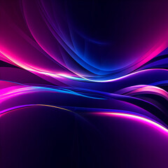 abstract purple and blue background generative ai