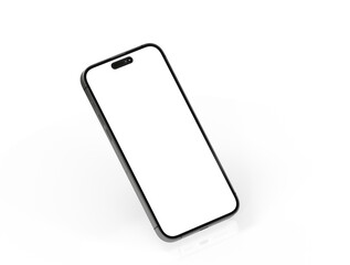 Modern frameless smartphone Mock up