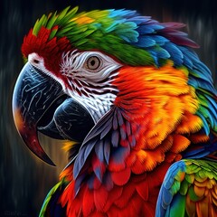 Rainbow Macaw