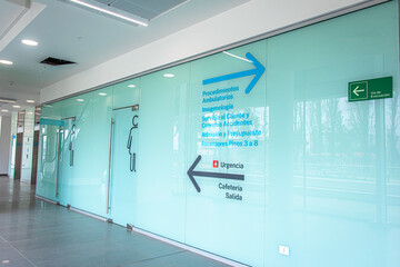 corridor in hospital