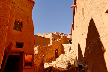 Sito storico Patrimonio Unesco, Ksar di Ait Ben Haddou, Oarzazate, Draa. provincia di Tafilalet , Marocco