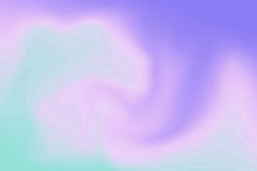 Fototapeta na wymiar texture vagues verte violette et rose pastel