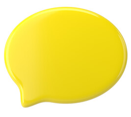 Speech bubble. Chat bubble. 3D .