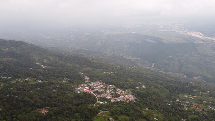 TIBACUY PUEBLO DESDE EL AIRE