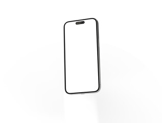 Smartphone. Mobile phone Template. Telephone 3d