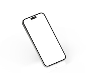 Smartphone. Mobile phone Template. Telephone 3d