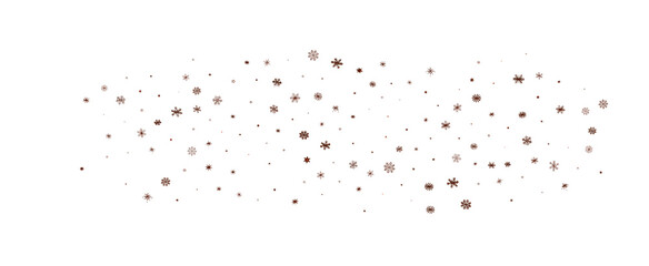 The winter background, falling snowflakes