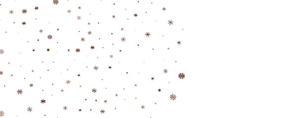 The winter background, falling snowflakes