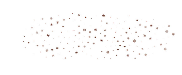 The winter background, falling snowflakes