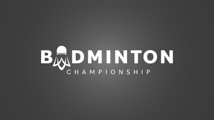 Badminton icon symbol vector, illustration Vector EPS 10