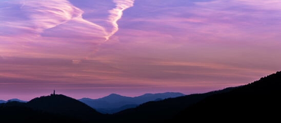 tramonto rosato