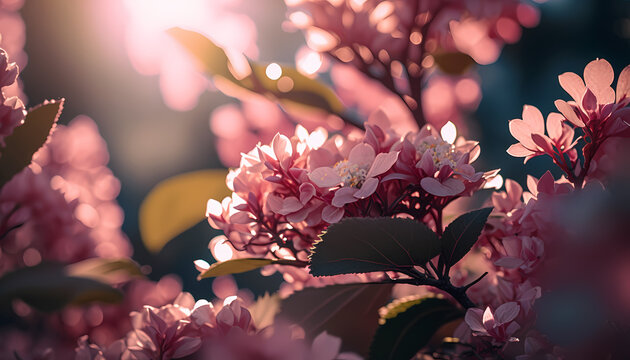 Enjoy The Majestic Spring Season, one of the four temperate seasons which brings a feeling of hope. Springtime brings ideas of rebirth, rejuvenation, renewal, resurrection and regrowth AI Generative